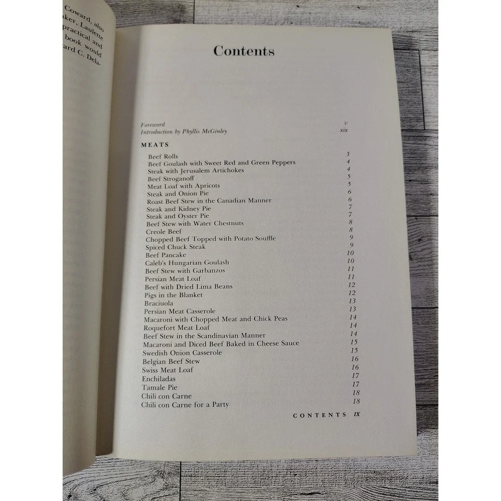 1968 Marian Tracys New Casserole Cookery Cookbook Hardcover Classic Home Cooking